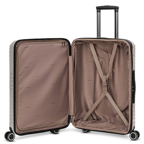 Stratic Trolley Shine 4 Rollos 65 cm con Pliegue Expandible