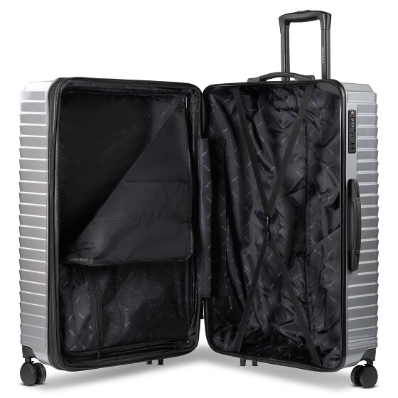 Redolz Essentials 18 4 ruedas Juego de maletas 3 piezas con pliegue de expansión