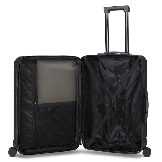 Police London 4 ruedas Carrito 64 cm con pliegue de expansión