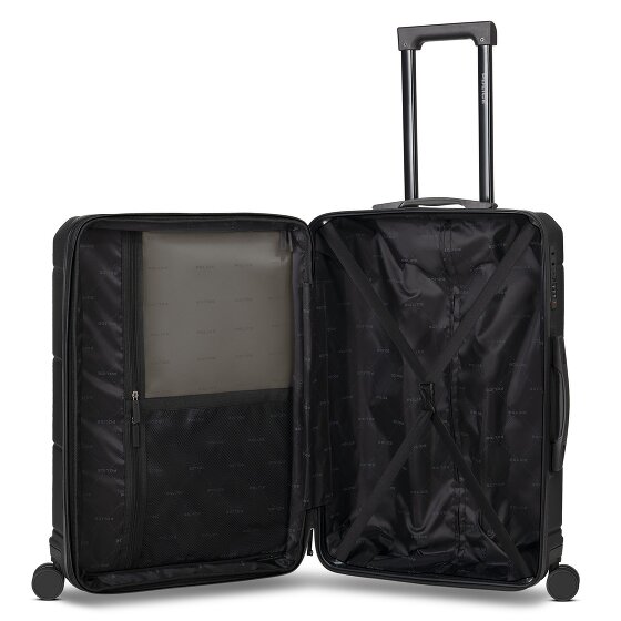 Police London 4 ruedas Carrito 64 cm con pliegue de expansión