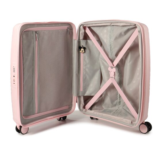 American Tourister Mickey Magic 4 ruedas Carro de la cabina 55 cm con pliegue de expansión