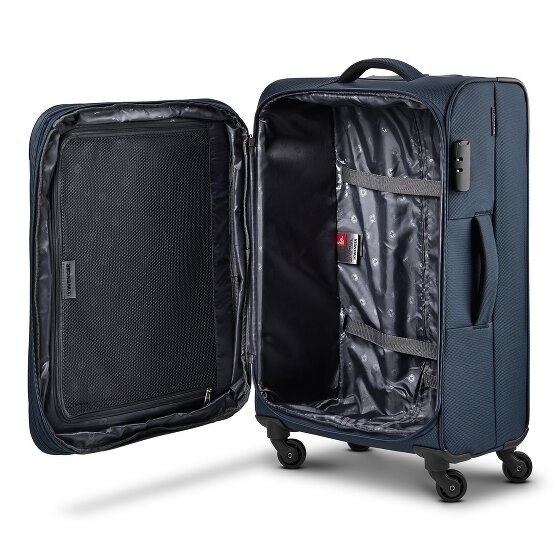 Wenger Beaumont 4 ruedas Carrito M 67 cm con pliegue de expansión