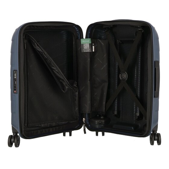 Samsonite Attrix 4 ruedas Carro de la cabina 55 cm con pliegue de expansión
