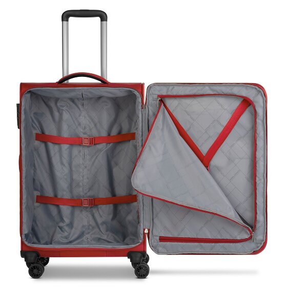 Worldpack Chicago 4 ruedas Carrito M 67 cm con pliegue de expansión