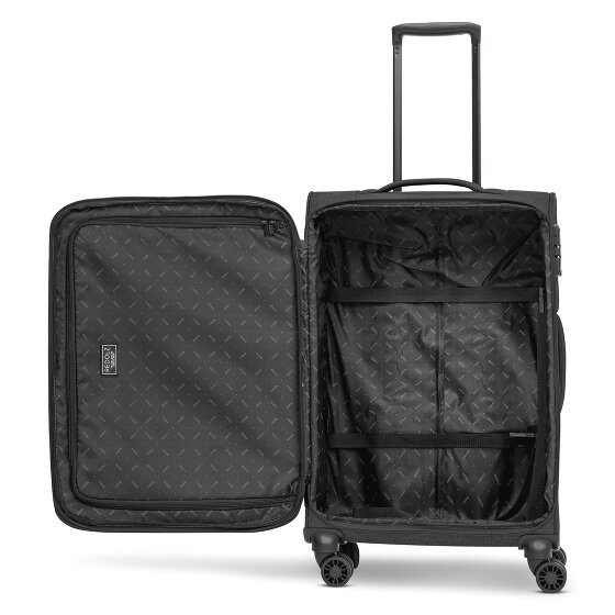 Redolz Essentials 12 THREE SET 4 ruedas Set de maletas 3 piezas Con fuelle expandible
