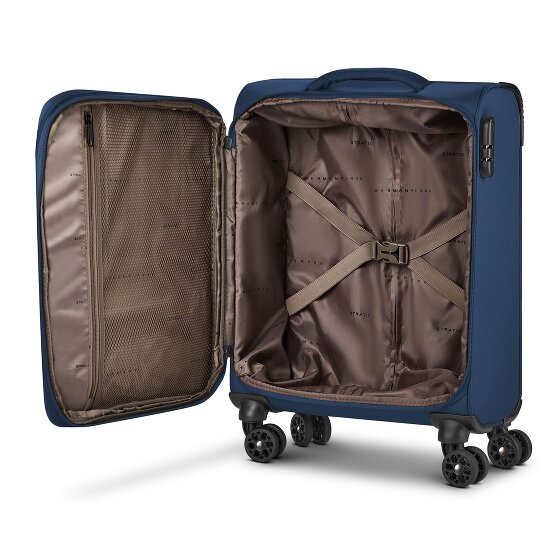 Stratic taska 4 ruedas Maletas de cabina S 55 cm Con asa expansible