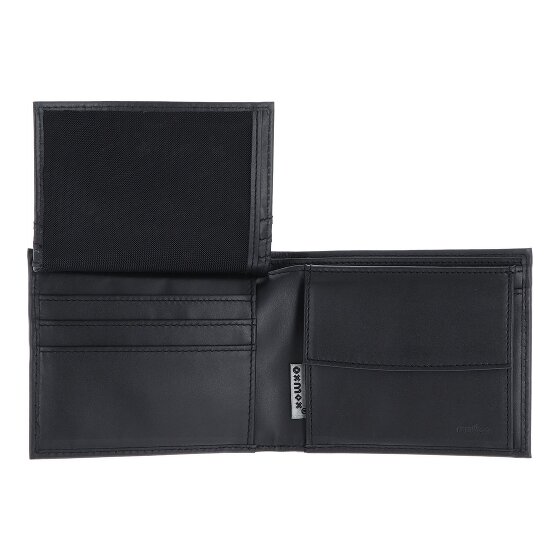 oxmox Leather Cartera Bloqueo RFID Piel natural 12 cm