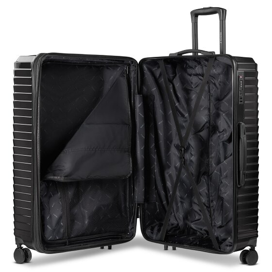 Redolz Essentials 18 4 ruedas Juego de maletas 3 piezas con pliegue de expansión