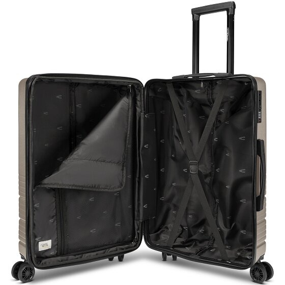 camel active Hanoi 4 ruedas Carrito M 65 cm con pliegue de expansión