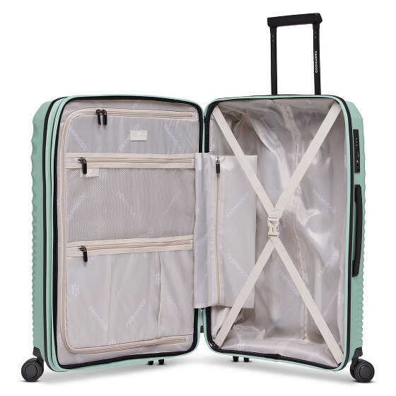 Farmhood Eco Edition 4 ruedas Set de maletas 3 piezas Con fuelle expandible