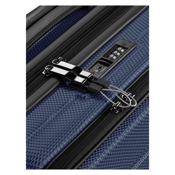 Franky Munich 4.0 4 ruedas Maletas de cabina 55 cm Compartimento para el portátil Con asa expansible