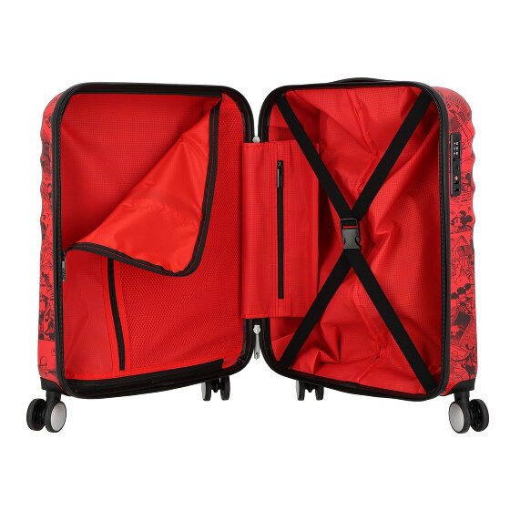 American Tourister Wavebreaker Disney 4 ruedas Carro de la cabina 55 cm