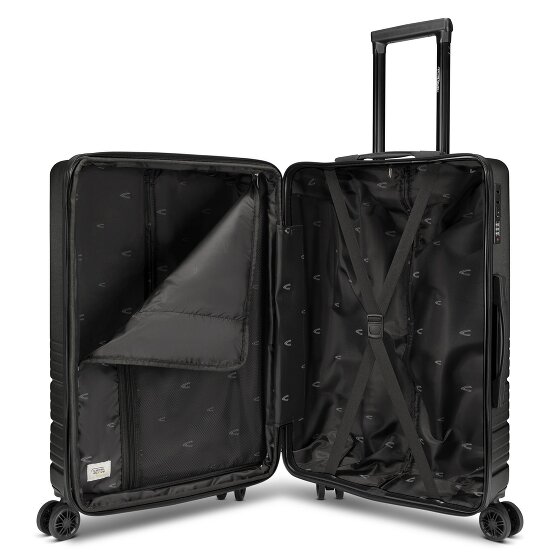 camel active Hanoi 4 ruedas Juego de maletas 3 piezas con pliegue de expansión