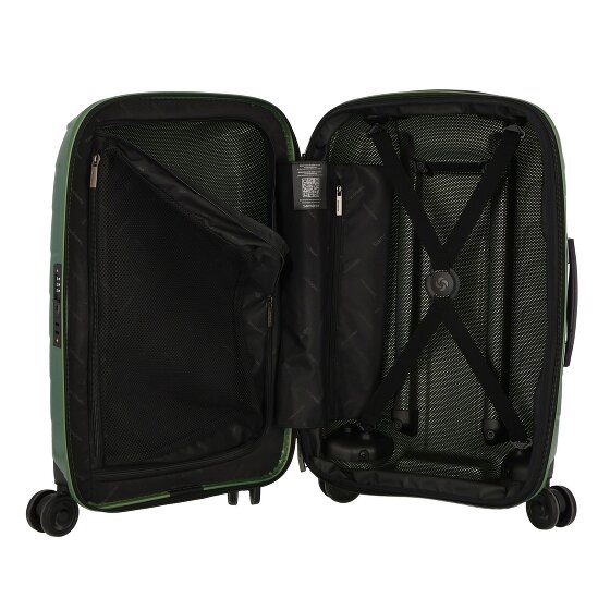 Samsonite Attrix 4 ruedas Carro de la cabina 55 cm con pliegue de expansión