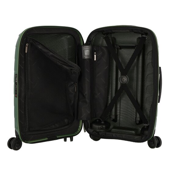 Samsonite Attrix 4 ruedas Carro de la cabina 55 cm con pliegue de expansión