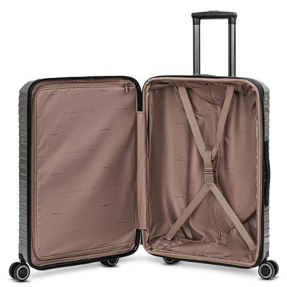 Stratic Trolley Shine 4 Rollos 65 cm con Pliegue Expandible