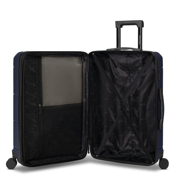 Police London 4 ruedas Carrito 74 cm con pliegue de expansión