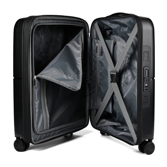American Tourister Dashpop 4 ruedas Carro de la cabina 55 cm con pliegue de expansión