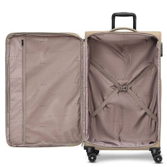 Stratic taska Trolley de 4 ruedas L 76 cm con pliegue extensible