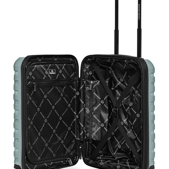 Smartbox Edition 01 4 ruedas Carro de la cabina 55 cm con pliegue de expansión