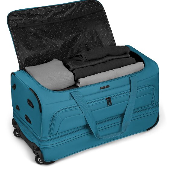 Redolz Bolsa de viaje Duffle Essentials de 2 ruedas 70 cm L con solapa de expansión