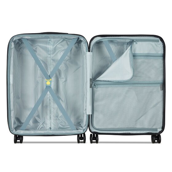 Delsey Paris Meteor 4 ruedas Set de maletas 3 piezas Con asa expansible