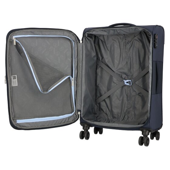 American Tourister Avantour 4 ruedas Juego de maletas 3 piezas con pliegue de expansión