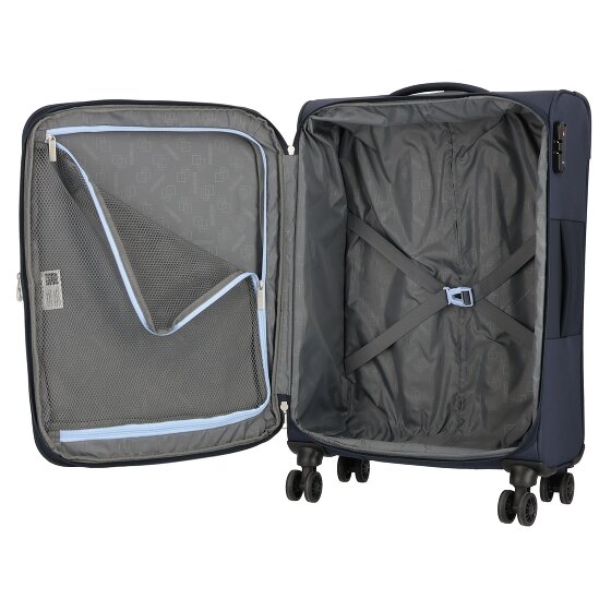 American Tourister Avantour 4 ruedas Juego de maletas 3 piezas con pliegue de expansión