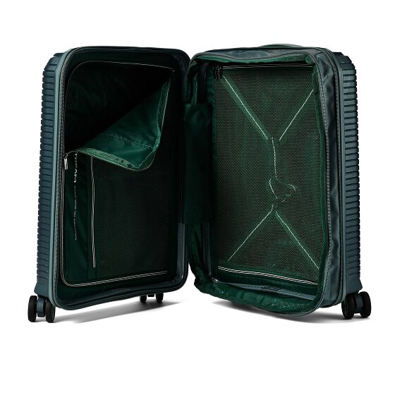 Polestream Paris 4 ruedas Carro de la cabina 55 cm con pliegue de expansión