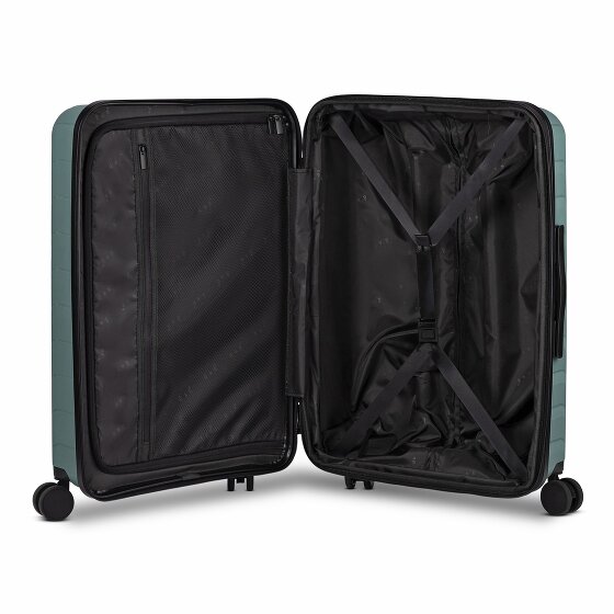 d&n Toronto 4 ruedas Carrito M 65 cm con pliegue de expansión