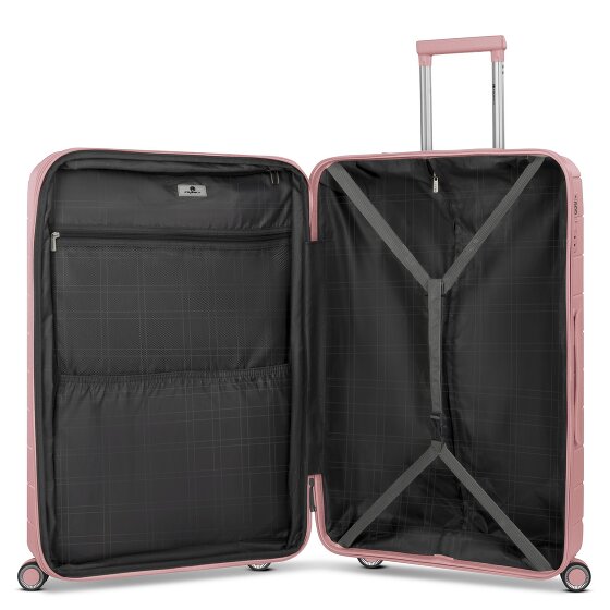 Franky London 4 ruedas Carrito L 74 cm con pliegue de expansión