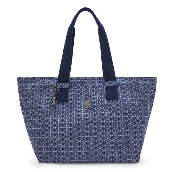 Kipling Denim Love Raaja Bolsa de compras 33 cm