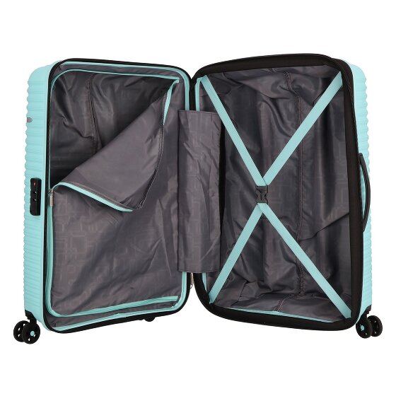 American Tourister Liftoff 4 ruedas Juego de maletas 3 piezas con pliegue de expansión