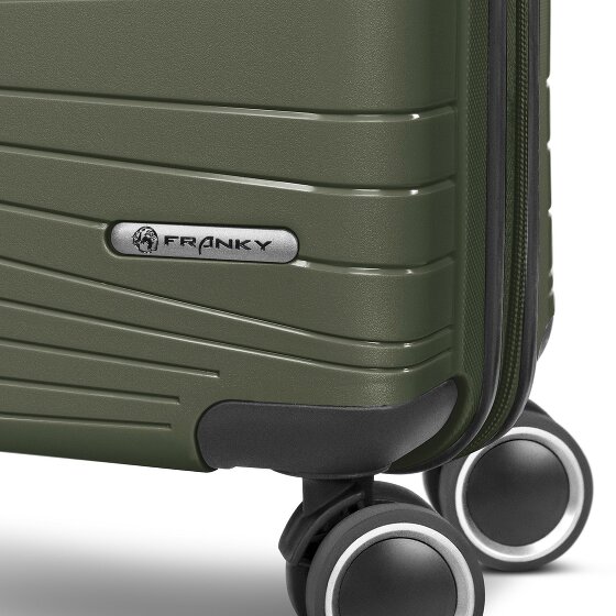 Franky Dallas 3.0 Trolley de 4 ruedas M 65 cm con plegado extensible