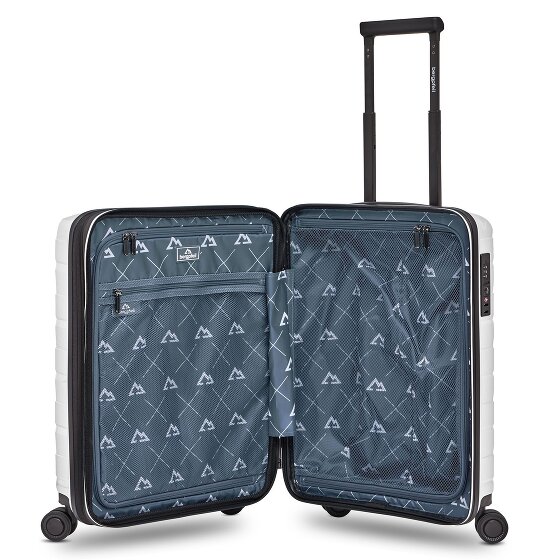 Bergpfeil Trolley de cabina de viaje de 4 ruedas S 55 cm con pliegue de expansión