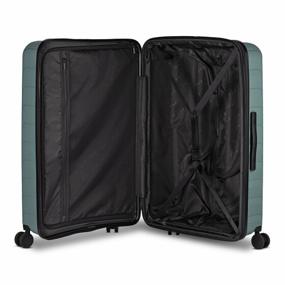 d&n Toronto 4 ruedas Carrito L 75 cm con pliegue de expansión