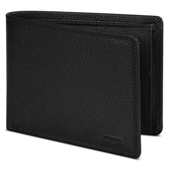 Redolz Cartera de piel Essentials QF RFID 12 cm desplegable