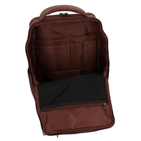 Piquadro Cronus Mochila de negocios Bloqueo RFID Piel natural 41 cm Compartimento para laptop