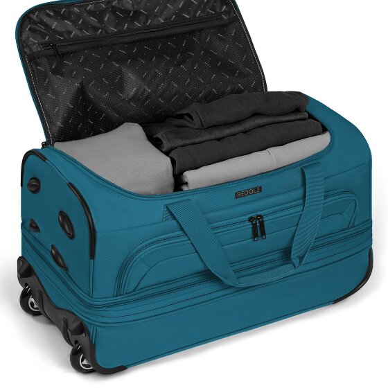 Redolz Bolsa de viaje Duffle Essentials de 2 ruedas 55 cm M con solapa de expansión