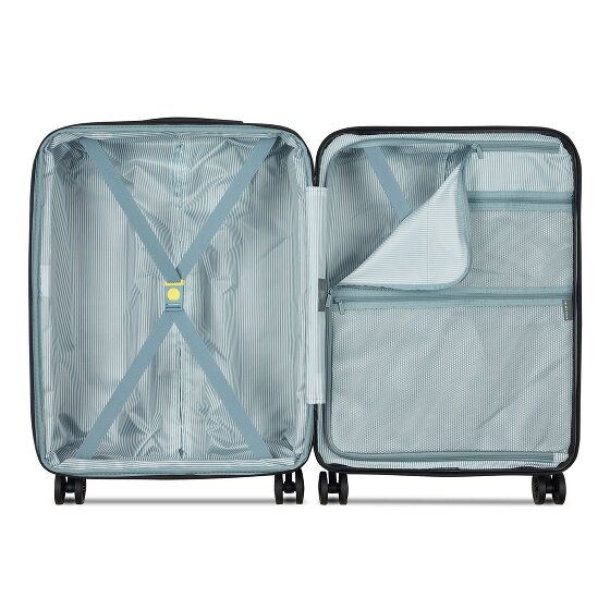 Delsey Paris Meteor 4 ruedas Set de maletas 3 piezas Con asa expansible