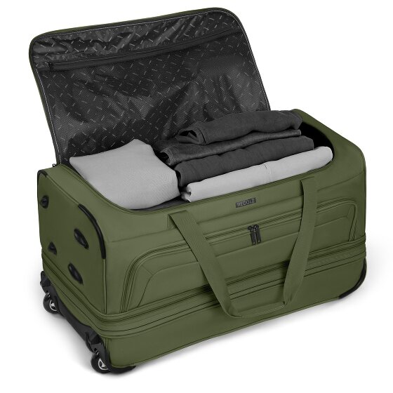 Redolz Bolsa de viaje Duffle Essentials de 2 ruedas 70 cm L con solapa de expansión