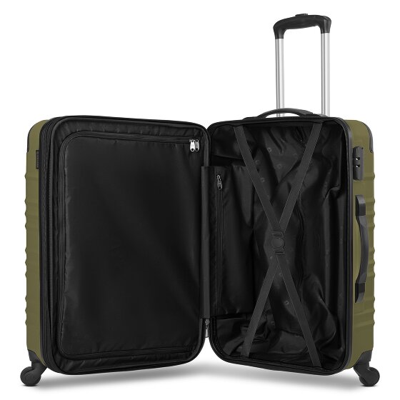 Wenger Amplar Evo 4 ruedas Set de maletas 3 piezas Con fuelle expandible