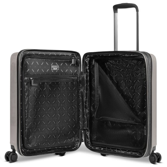 Redolz Juego de maletas Essentials 14 de 4 ruedas + neceser 4 pzs. con pliegue extensible
