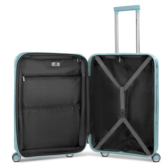 Franky London 4 ruedas Carrito M 65 cm con pliegue de expansión