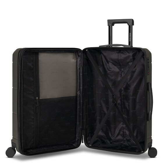 Police London 4 ruedas Trolley 74 cm Con fuelle expandible