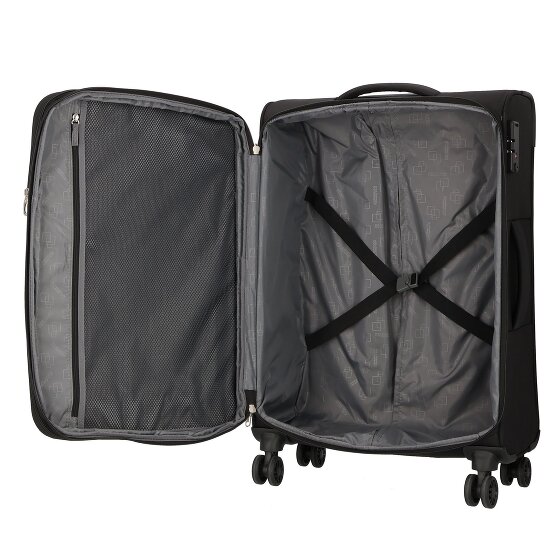 American Tourister Blazing Ride 4 ruedas Juego de maletas 3 piezas con pliegue de expansión