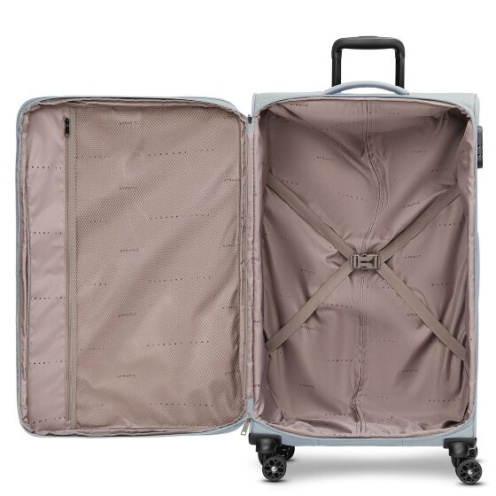 Stratic taska Trolley de 4 ruedas L 76 cm con pliegue extensible
