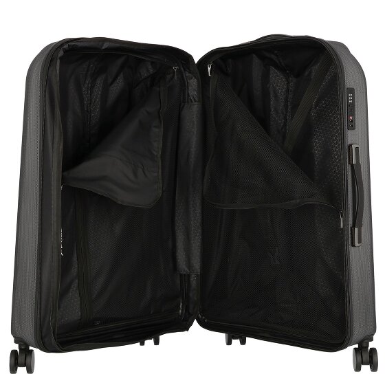 Polestream Moonrock 4 ruedas Carrito L 78 cm con pliegue de expansión