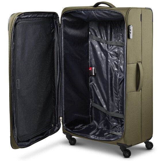 Wenger Trolley Beaumont de 4 ruedas XL, 87 cm, tamaño especial con fuelle expandible