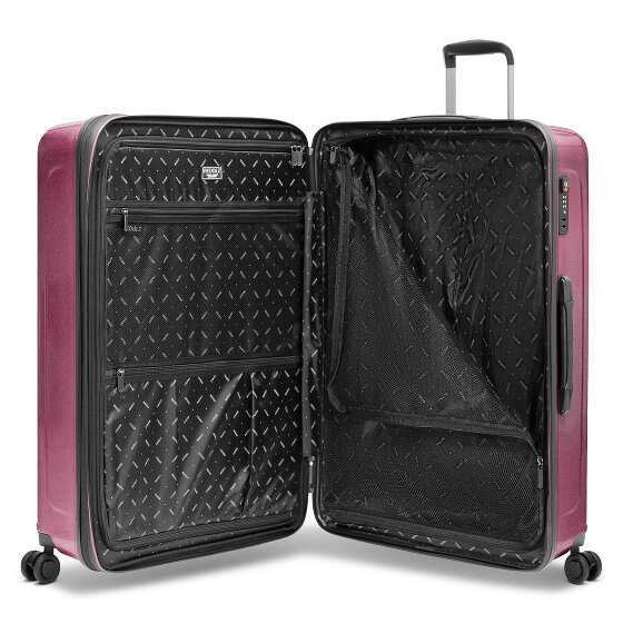 Redolz Juego de maletas Essentials 14 de 4 ruedas Compartimento para portátil de 2 piezas con pliegue extensible